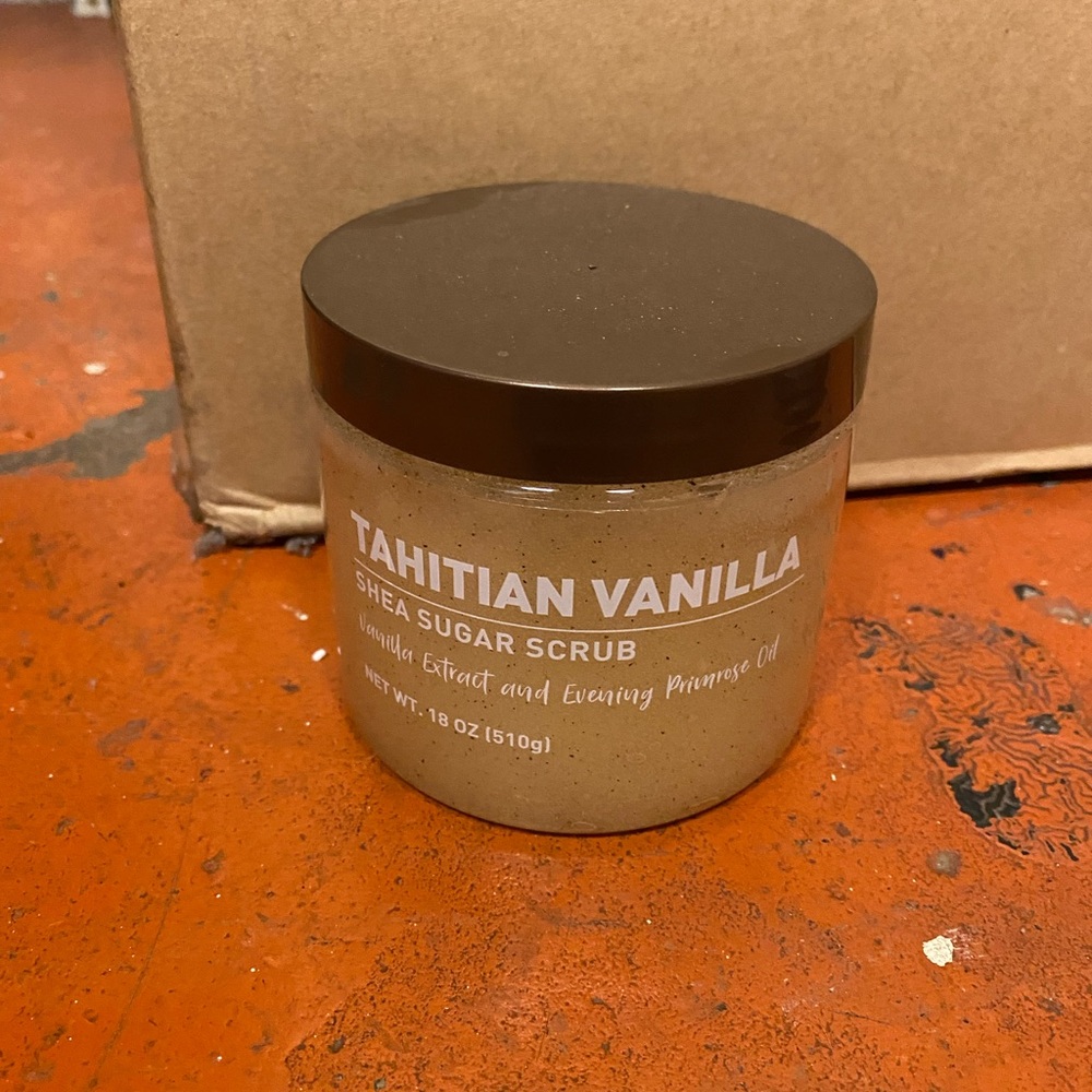 Tahitian Vanilla Shea Sugar Scrub - Brown